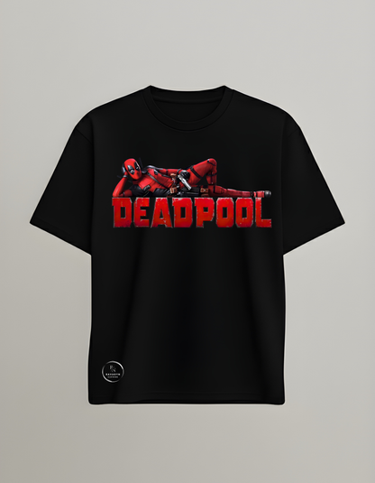 Deadpool Dominance Oversized Tee - Chaos. Attitude. Unfiltered Power.