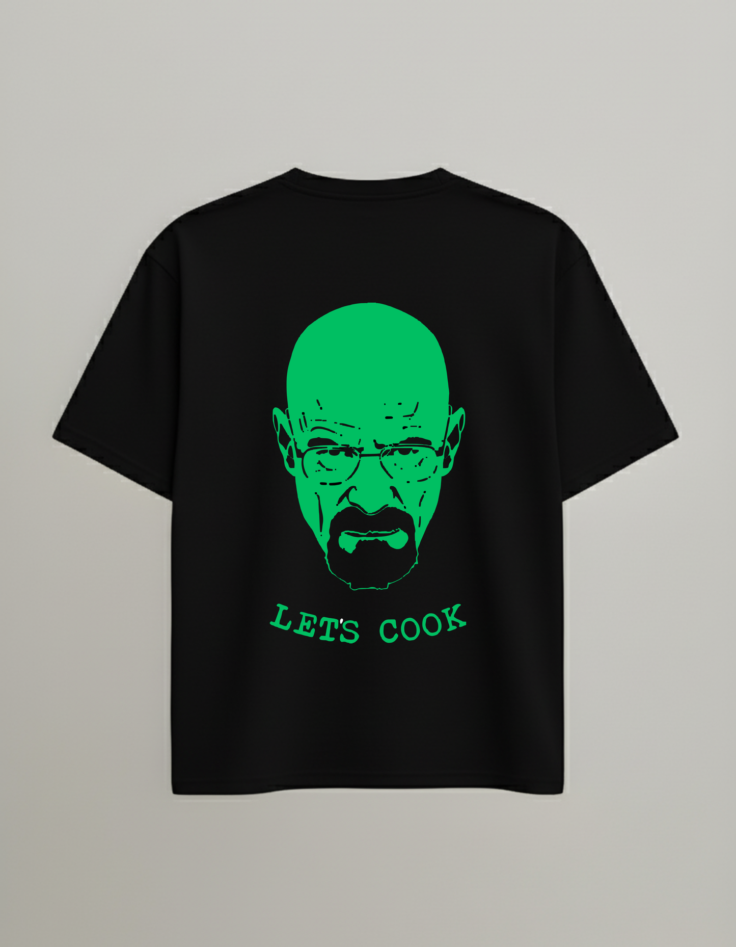 Let Him Cook Oversized Tee - Stay Quiet. Build Loud.