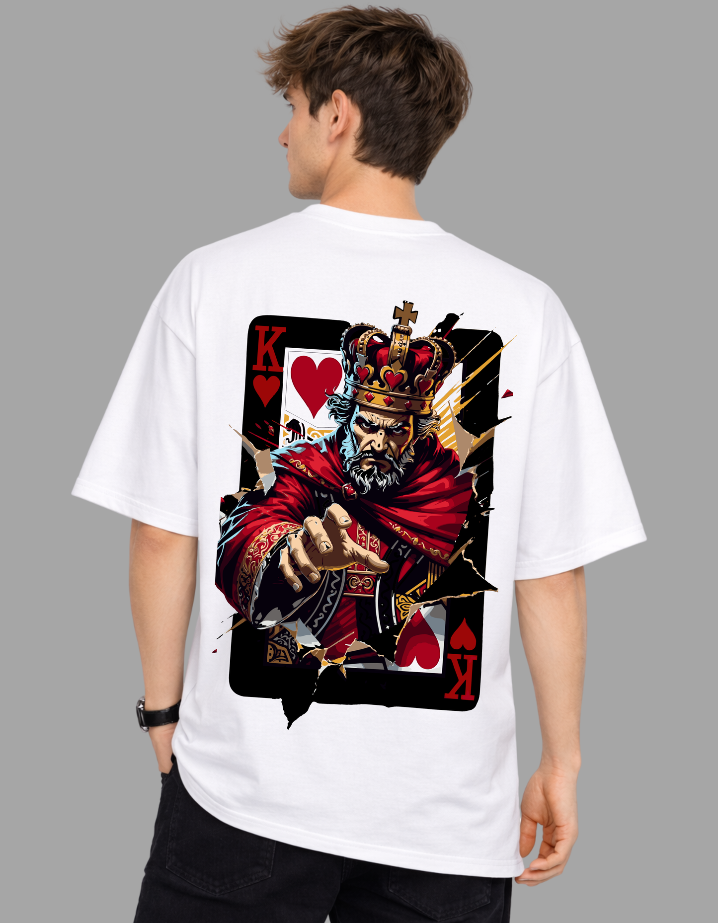 Element of a King Oversized Tee - You’re Not Part of the Game. You Are the Element.
