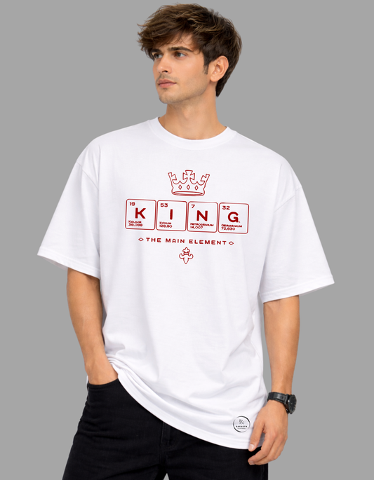 Element of a King Oversized Tee - You’re Not Part of the Game. You Are the Element.
