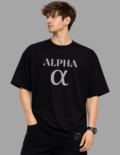 Alpha Instinct Oversized Tee - Silence is Not Weakness. It’s Control.