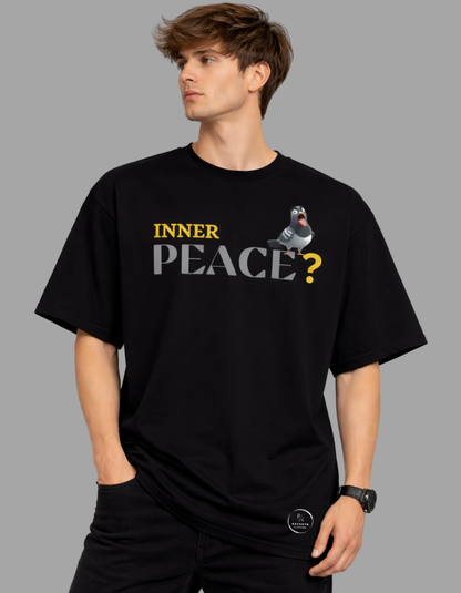 Savage Panda Oversized Tee - Looks Calm. Moves Cold.