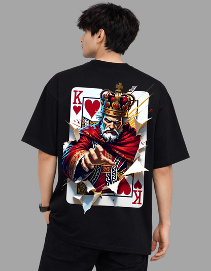 King Element Oversized Tee - Rule the Game. Be the Element.