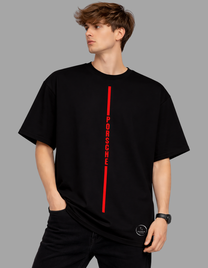 911 Redline Authority Oversized Tee - Engineered to Dominate. Designed to Stand Out.