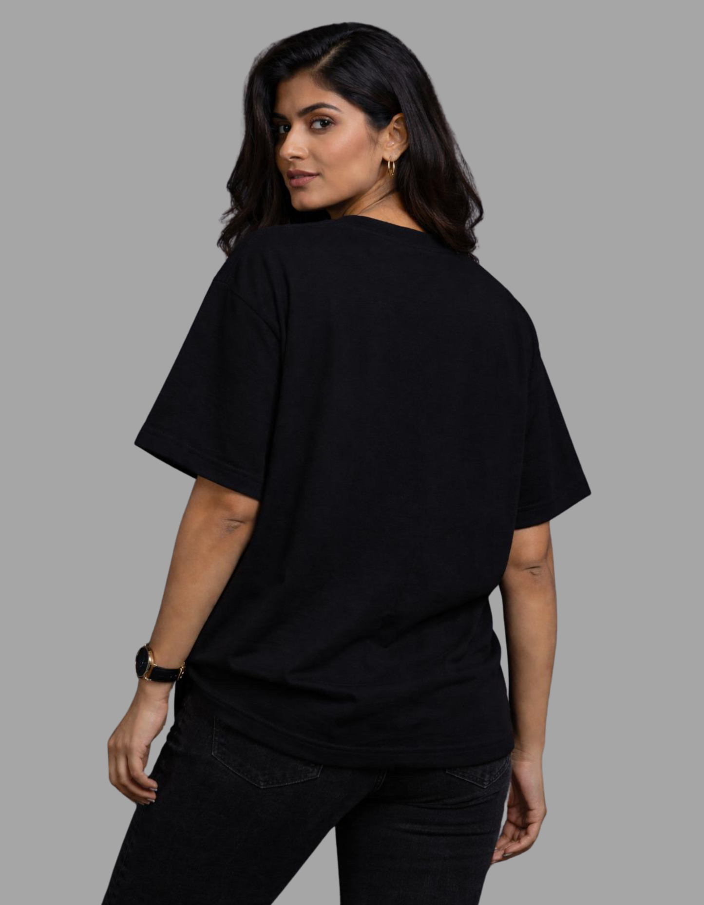 "DARK" – Women’s Oversized Street Tee