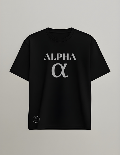 Alpha Instinct Oversized Tee - Silence is Not Weakness. It’s Control.