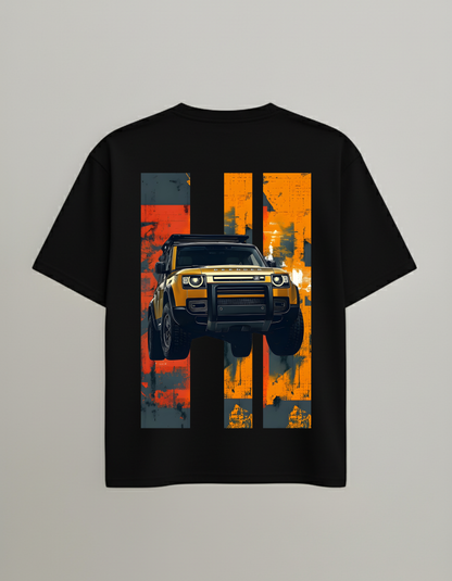 Urban Offroad Beast Oversized Tee - Built for Roads. Born for Chaos.